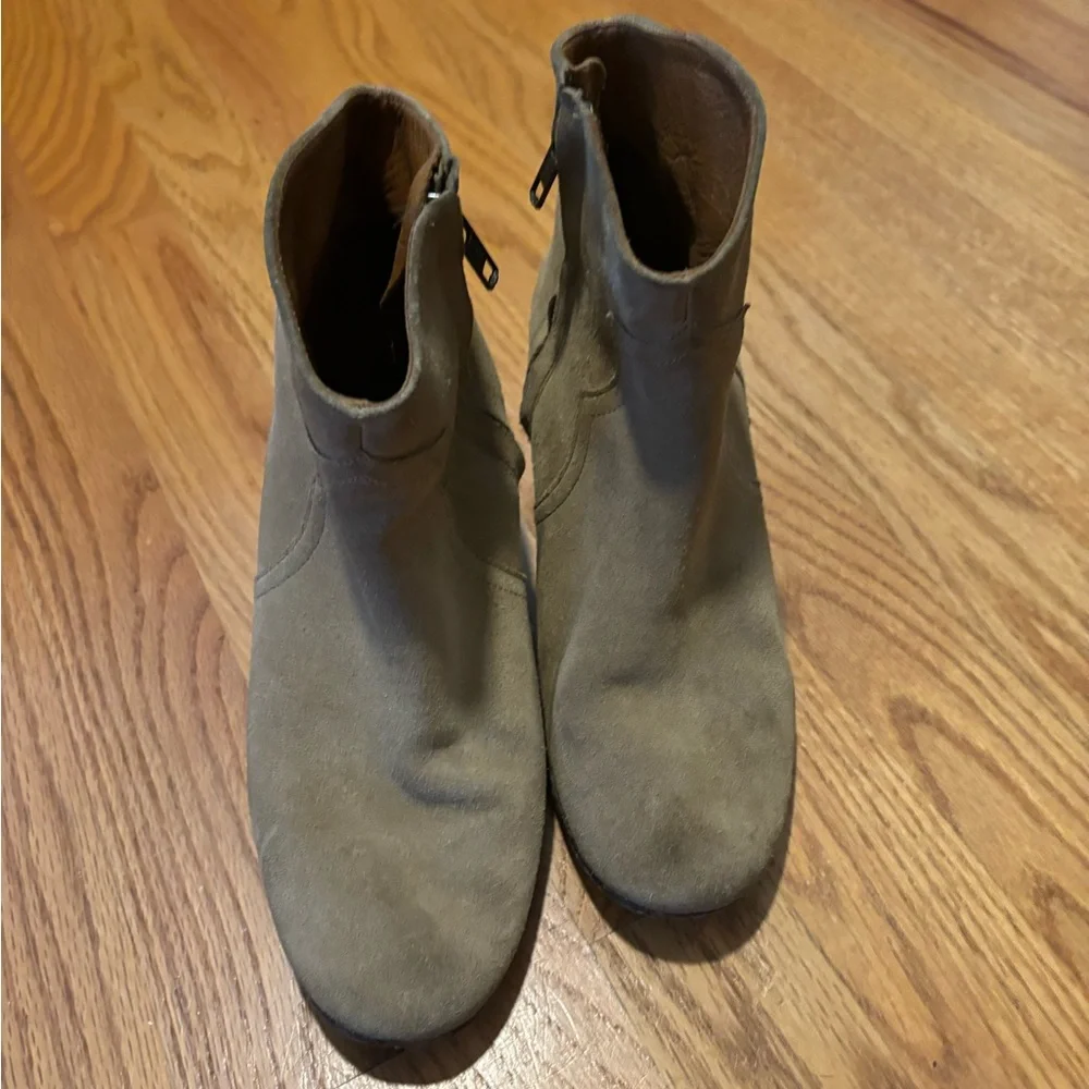 Isabel Marant Suede Tan Ankle Boots - Picture 3 of 6